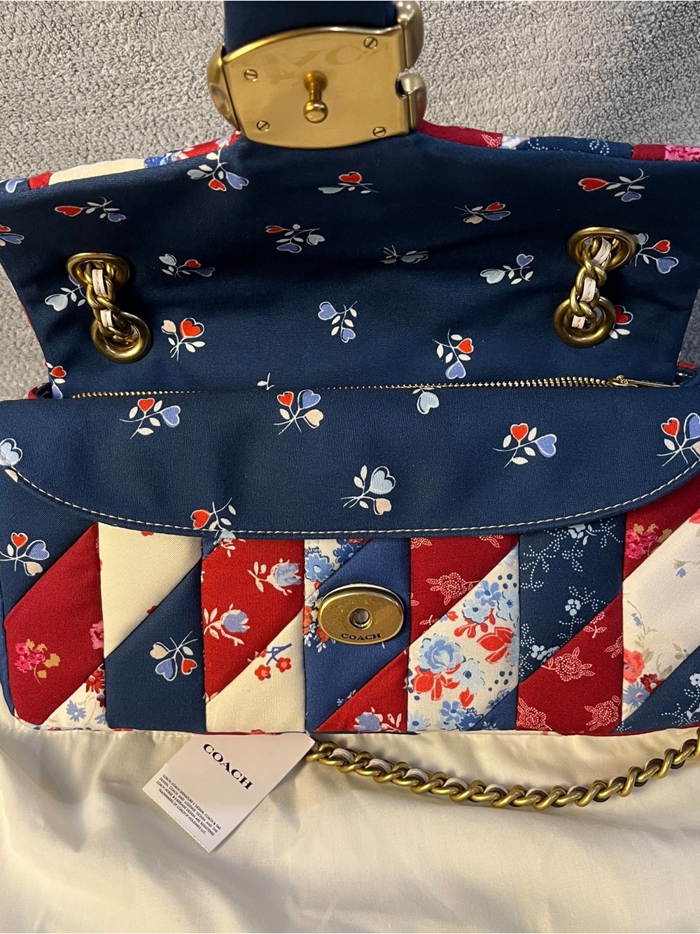 Coach Americana quilted tabby limited edition NWT grandmacore - Picture 9 of 15